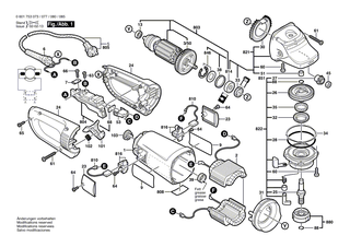 BOSCH Filzring | Ersatzteile fr GWS 18-180, GWS 19-180 - 1600205034