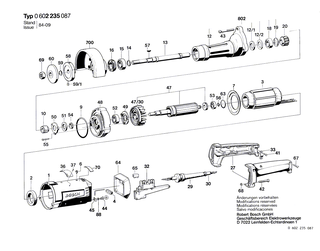 BOSCH Dichtring | Ersatzteile f�r Geradschleifer, Hf-Geradschleifer - 1600209009