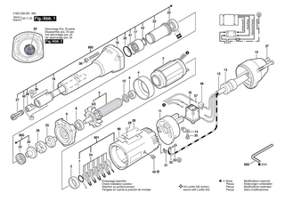 BOSCH Sprengring | Ersatzteile fr Gewindeschneider, ELECTRONIC - 1600224025