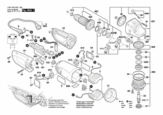 BOSCH Getriebegehäuse | Ersatzteile für GWS 24-230 JB | 1607000C03