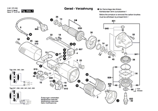 BOSCH Zwischenring | Ersatzteile für GEX 150 TURBO, GWS 780 C - 1600502024