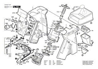 BOSCH Auswerfer | Ersatzteile fr AXT 16-30, AXT 18-35 - 1600590009