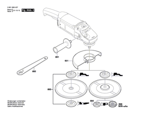 BOSCH Gummiring | Ersatzteile f�r GWS 26-230 H | 1600206030