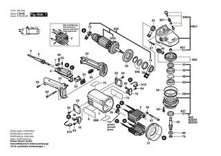 BOSCH Luftleitring | Ersatzteile fr GWS 18-180, GWS 19-180 - 1600591010