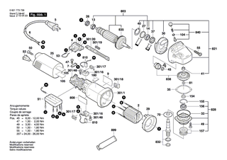 BOSCH Luftleitring | Ersatzteile für GEB 1000 CE, OSB 1020 CE - 1600591025