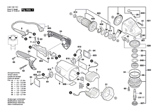 BOSCH Luftverteiler | Ersatzteile für GWS 20-180, GWS 20-180 J - 1600591029