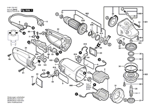 BOSCH Luftverteiler | Ersatzteile für GWS 20-180, GWS 20-180 J - 1600591029