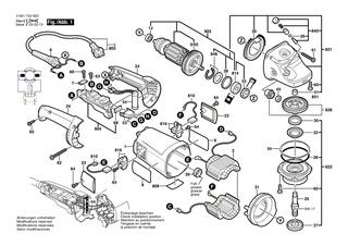 BOSCH Luftverteiler | Ersatzteile für GWS 20-180, GWS 20-180 J - 1600591029