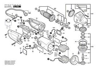 BOSCH Luftverteiler | Ersatzteile für GWS 20-180, GWS 20-180 J - 1600591029