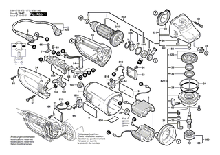 BOSCH Luftverteiler | Ersatzteile für GWS 20-180, GWS 20-180 J - 1600591029