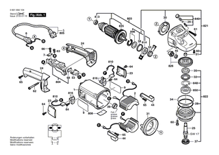 BOSCH Luftverteiler | Ersatzteile f�r GWS 20-180 H, GWS 20-180 JH - 1600591035