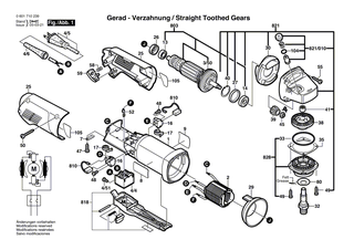 BOSCH Luftleitring | Ersatzteile für GGS 28 LP, GWS 8-115 Z - 1600591038