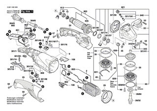 BOSCH Tülle | Ersatzteile für GGS 28 LP, GWS 8-115 Z - 1600703040