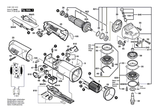 BOSCH Tülle | Ersatzteile für GGS 28 LP, GWS 8-115 Z - 1600703040
