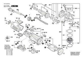 BOSCH Tlle | Ersatzteile fr GBR 15 CA, GWS 9-115 P - 1600703042