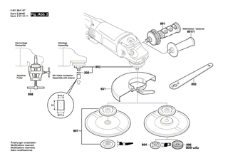 BOSCH Nadellager �14 MM | Ersatzteile f�r GWS 24-230 BX | 2600910001