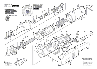 BOSCH Nadellager | Ersatzteile für Geradschleifer, Hf-Geradschleifer - 1600910002