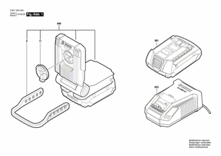 BOSCH Objektiv | Ersatzteile für GLI VariLED - 1600A000DK