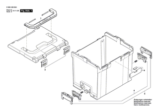 BOSCH Griffschale | Ersatzteile für L-Box, GLI PortaLED - 1600A000J9