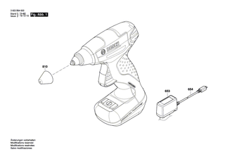 BOSCH Kappe | Ersatzteile fr PKP 7,2 LI, PKP 36 LI - 1600A000K1