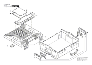 BOSCH Sichtscheibe | Ersatzteile für GLI PortaLED - 1600A000W5