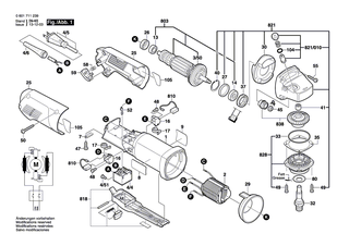 BOSCH Isolierplatte | Ersatzteile für GGS 28 LP, GWS 8-115 Z - 1601071000