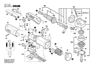 BOSCH Isolierplatte | Ersatzteile fr GGS 28 LP, GWS 8-115 Z - 1601071000