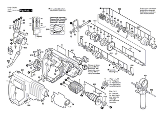 BOSCH Typschild 26x42 MM | Ersatzteile f�r 1745, 1750 - 1601106043