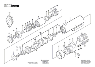 BOSCH Firmenschild | Ersatzteile f�r Stichs, Gw-Blechschere - 1601110013