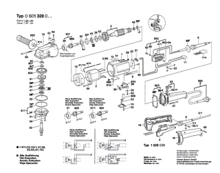 BOSCH Klebeschild | Ersatzteile für SHO 160, Bohrmaschine - 1601110046
