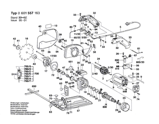 BOSCH Klebeschild | Ersatzteile für SHO 160, Bohrmaschine - 1601110046