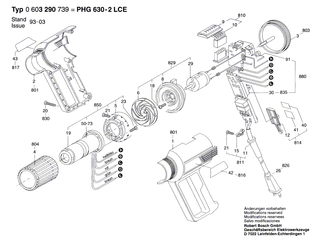 BOSCH Firmenschild | Ersatzteile f�r PHG 630-2 LCE - 1601118064