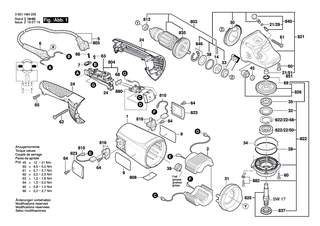 BOSCH Firmenschild | Ersatzteile f�r GWS 24-230 JH, GWS 24-23 JH - 1601118T48