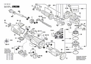 BOSCH Firmenschild GWS 15-125 CIX | Ersatzteile für GWS 15-125 CIX - 160111C01W