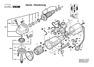 BOSCH Brstenhalter | Ersatzteile fr GNA 3,5, PWS 550 - 1601323019