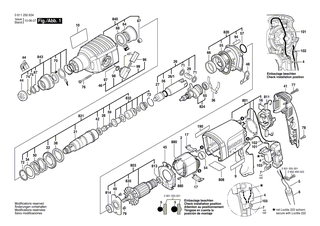 BOSCH Spannbügel | Ersatzteile für GBH 2-22 S, GBH 2-22 E - 1601329040