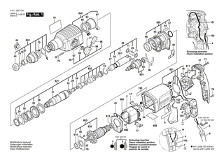 BOSCH Spannbügel | Ersatzteile für GBH 2-22 S, GBH 2-22 E - 1601329040