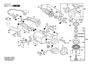 BOSCH Halteklammer | Ersatzteile fr GDB 2200 WE, GDB 2500 WE - 1601334009
