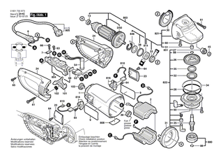 BOSCH Rastschieber | Ersatzteile fr GWS 23-230 JS, GWS 25-180 JS - 1601990004