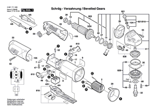 BOSCH Verschlussstopfen BLAU | Ersatzteile fr GGS 28 LP, GWS 8-115 Z - 1602025082