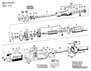 BOSCH Schalthebel | Ersatzteile f�r Geradschleifer, Hf-Geradschleifer - 1602026038