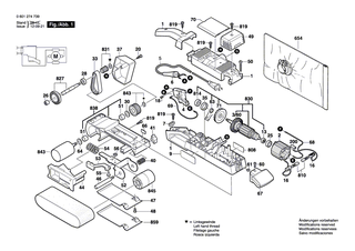 BOSCH Spannhebel SCHWARZ | Ersatzteile für GBS 75 AE, PBS 75 - 1602098006