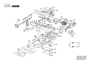 BOSCH Spannhebel SCHWARZ | Ersatzteile für GBS 75 AE, PBS 75 - 1602098006