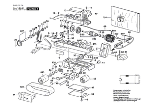 BOSCH Spannhebel SCHWARZ | Ersatzteile für GBS 75 AE, PBS 75 - 1602098006