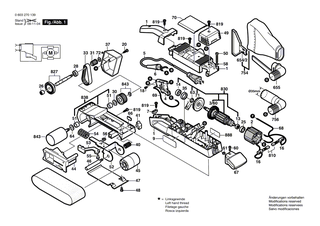 BOSCH Spannhebel SCHWARZ | Ersatzteile für GBS 75 AE, PBS 75 - 1602098006