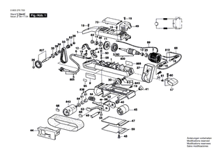 BOSCH Spannhebel SCHWARZ | Ersatzteile für GBS 75 AE, PBS 75 - 1602098006