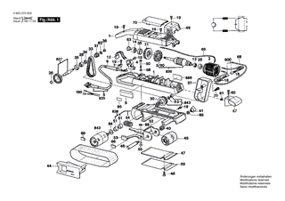 BOSCH Spannhebel SCHWARZ | Ersatzteile für GBS 75 AE, PBS 75 - 1602098006