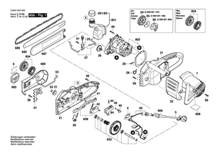 BOSCH Führungsschiene 300 MM | Ersatzteile für AKE 30-17 S, AKE 30 , AKE 35, AKE 40 - 1602317005