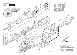 BOSCH Exzenterbolzen | Ersatzteile f�r Hf-Geradschleifer - 1603180004