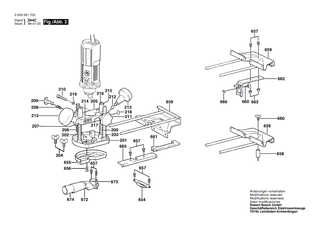 BOSCH Sterngriff | Ersatzteile für S 7, POF 500 EA - 1603349014